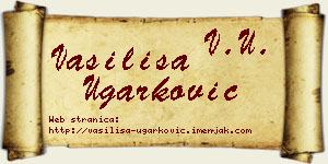 Vasilisa Ugarković vizit kartica